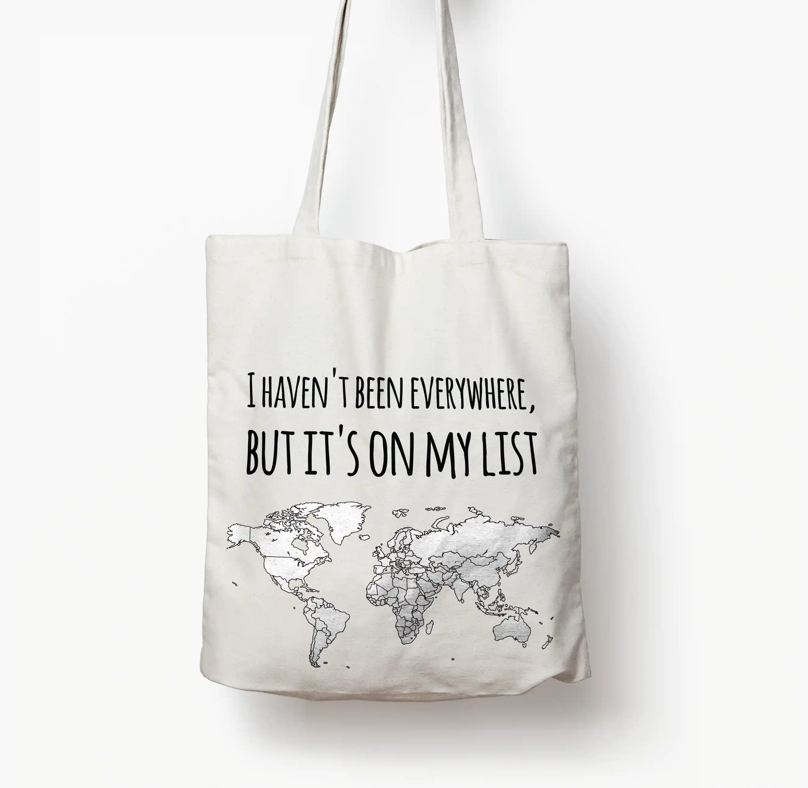 Torba bawełniana mapa